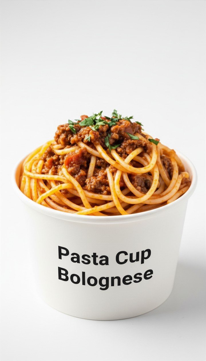 Pasta Cup Bolognese